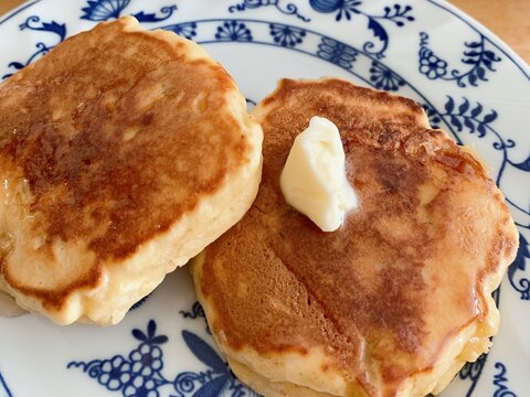 焼き芋入りスフレパンケーキ